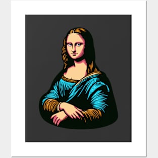 Mona Lisa Posters and Art